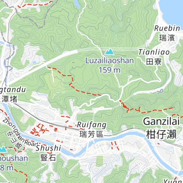 Map of Bái Xiàngshān