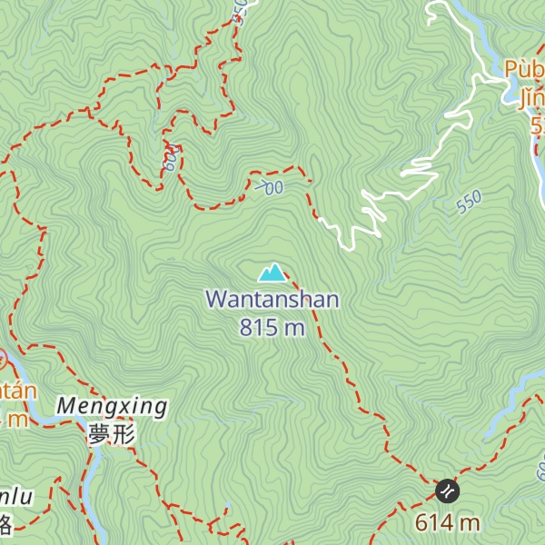 Map of Wantanshan