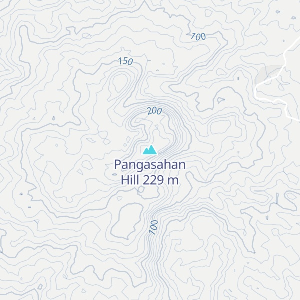 Map of Pangasahan Hill