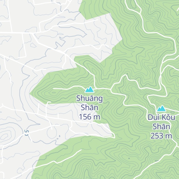 Map of Shuāng Shān