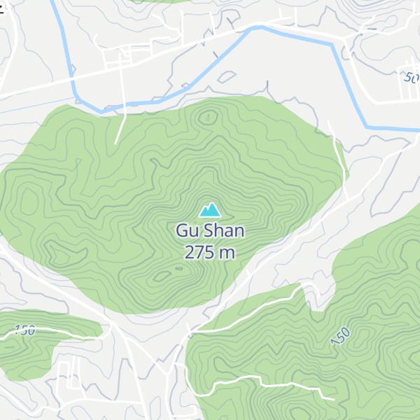 Map of Gu Shan