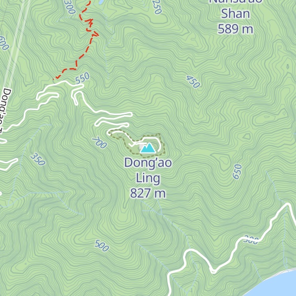 Map of Dong’ao Ling