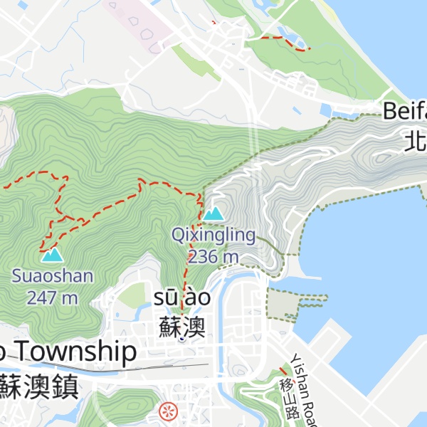 Map of Qixingling