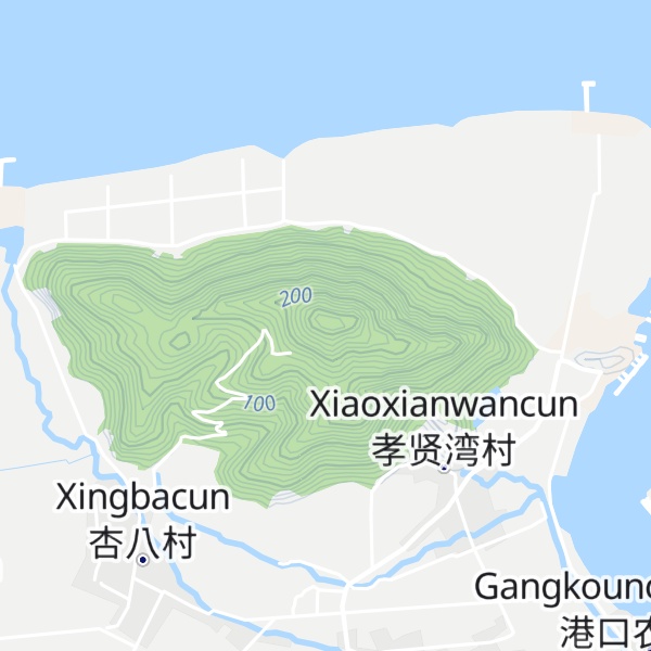 Map of Ruò Yú Shān