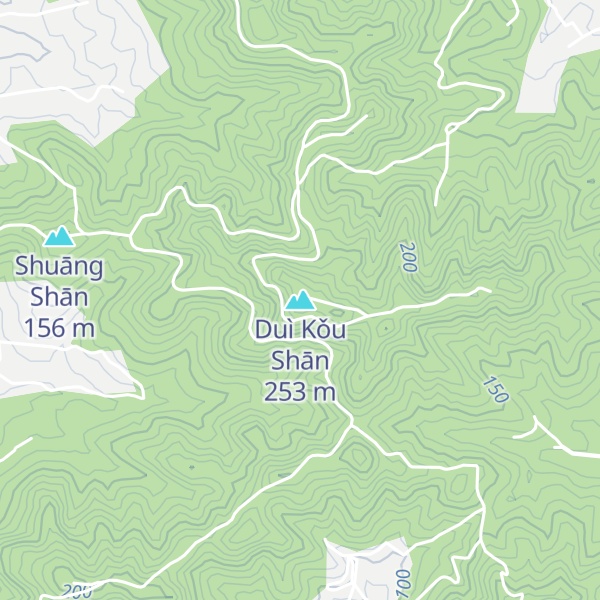 Map of Duì Kǒu Shān