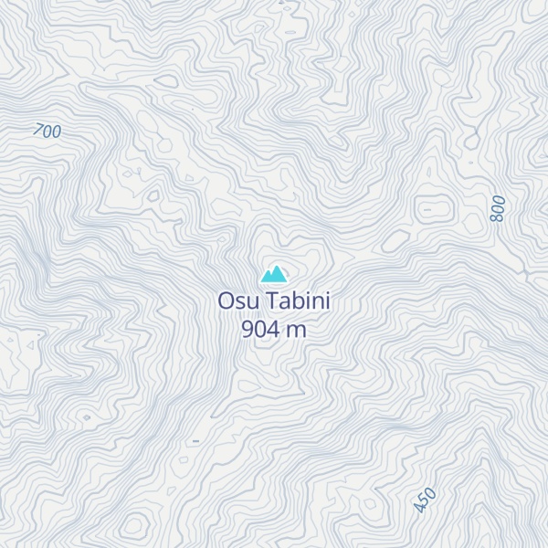 Map of Osu Tabini