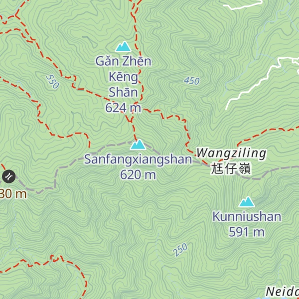 Map of Wangzailing