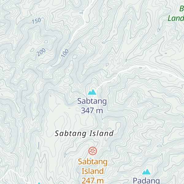 Map of Sabtang