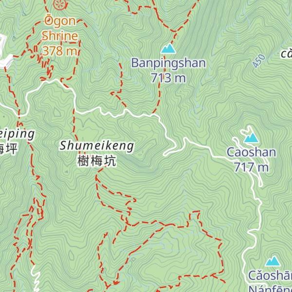 Map of Canguangliaodongbeifeng