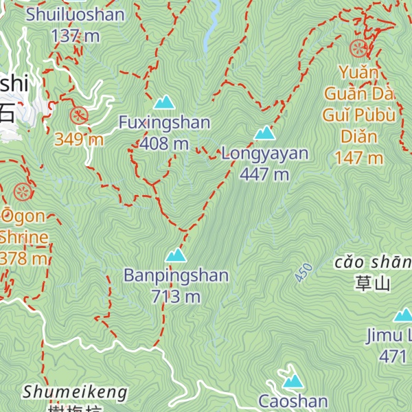 Map of 555feng