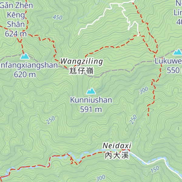 Map of Kunniushan