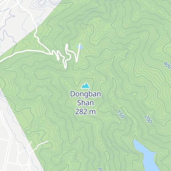Map of Dongban Shan