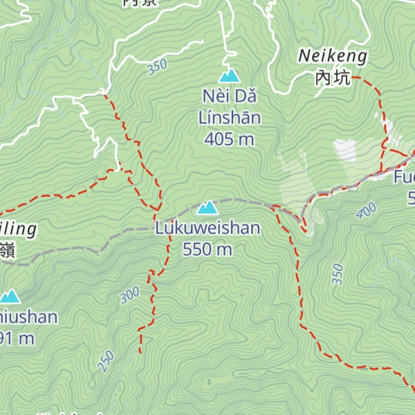 Map of Lukuweishan