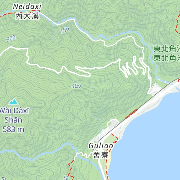 Map of Eagle Rock Point
