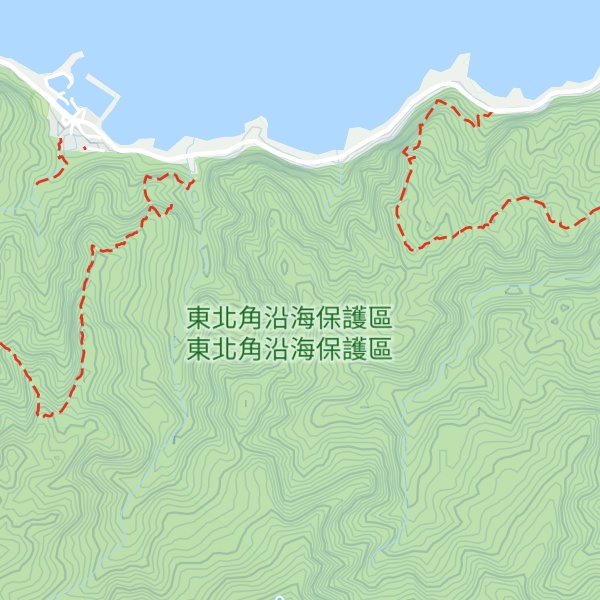Map of Nanyashanxifeng