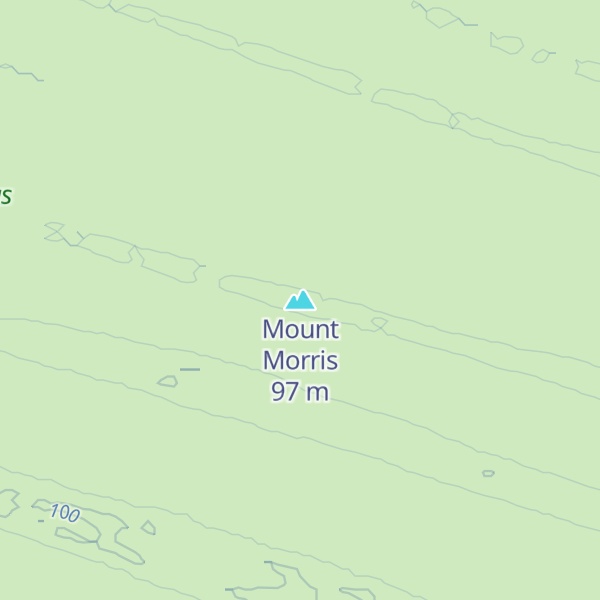 Map of Mount Morris