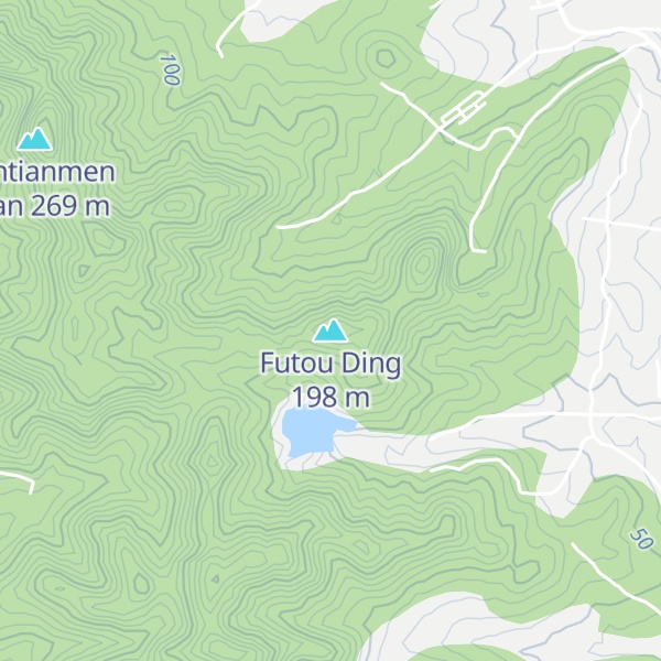 Map of Futou Ding