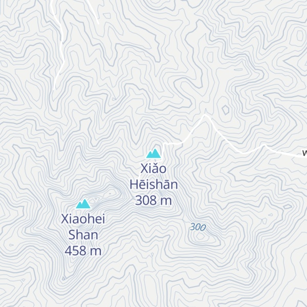 Map of Xiǎo Hēishān