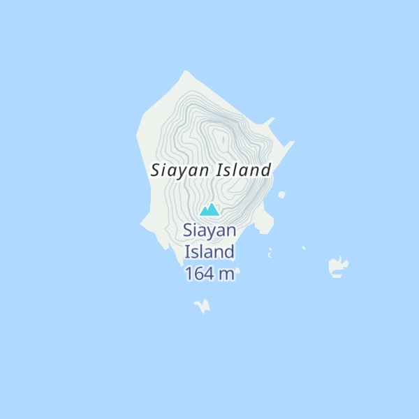 Map of Siayan Island