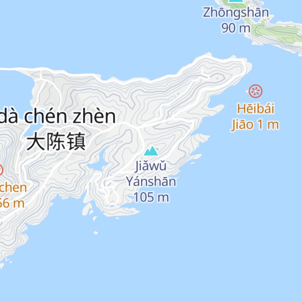 Map of Jiǎwǔ Yánshān