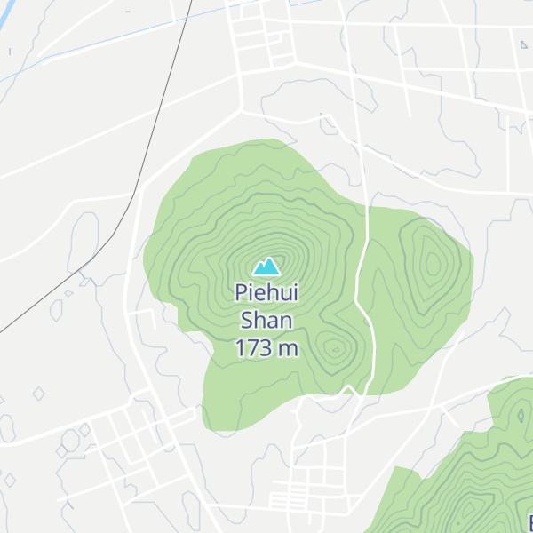 Map of Piehui Shan