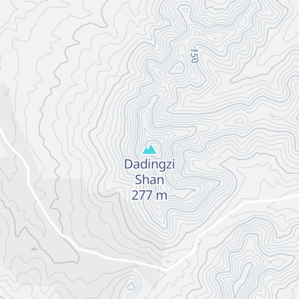 Map of Dadingzi Shan