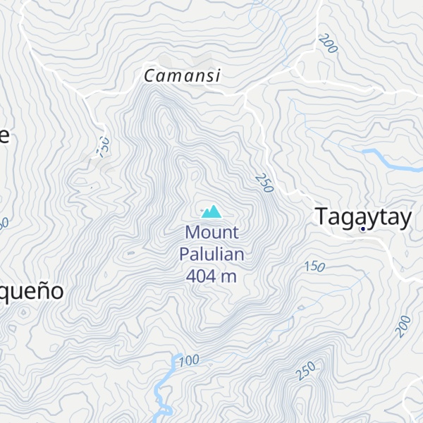 Map of Mount Palulian