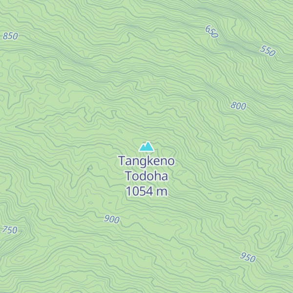 Map of Tangkeno Todoha