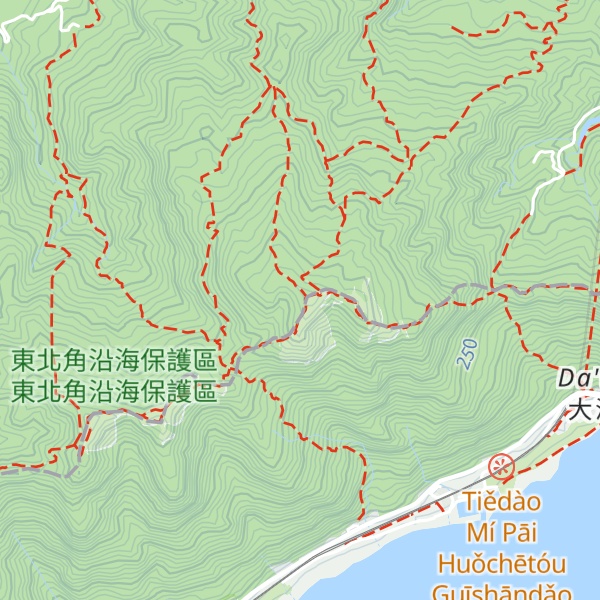 Map of Dahushan