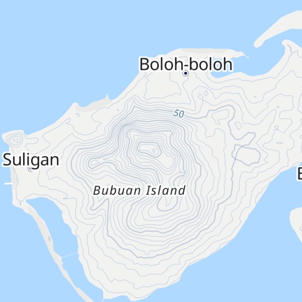 Map of Mount Bulutbulibato