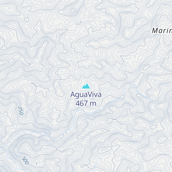 Map of AguaViva