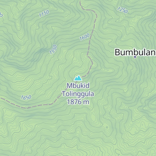 Map of Mbukid Tolinggula