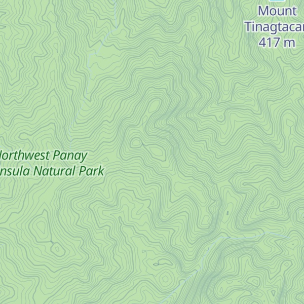 Map of Mount Guimbarogtog