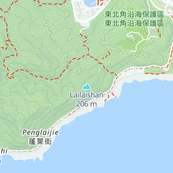 Map of Lailaishan