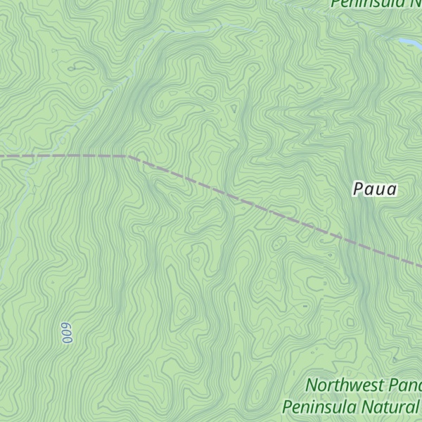 Map of Mount Tinayunga