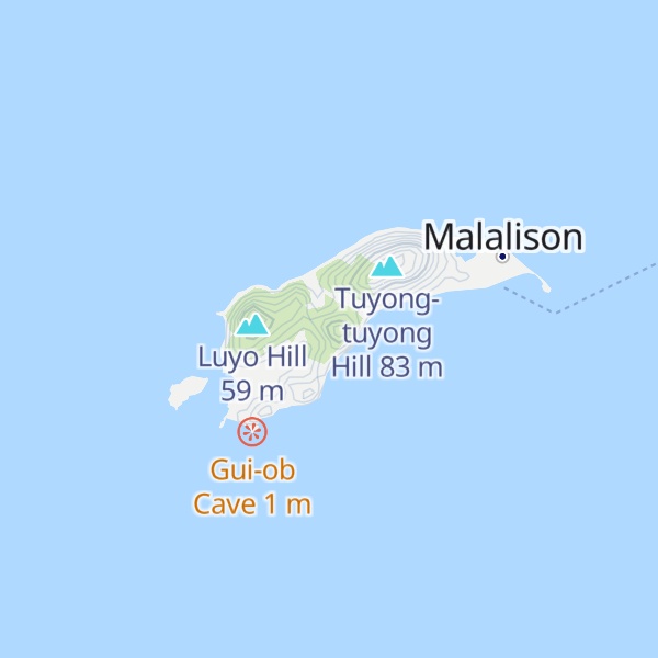 Map of Lantawan Hill