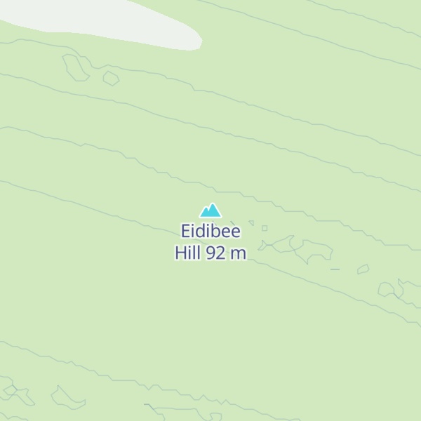 Map of Eidibee Hill