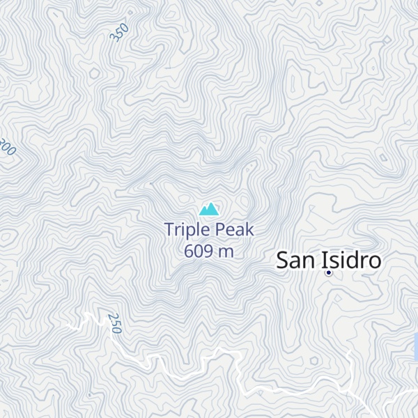 Map of Triple Peak