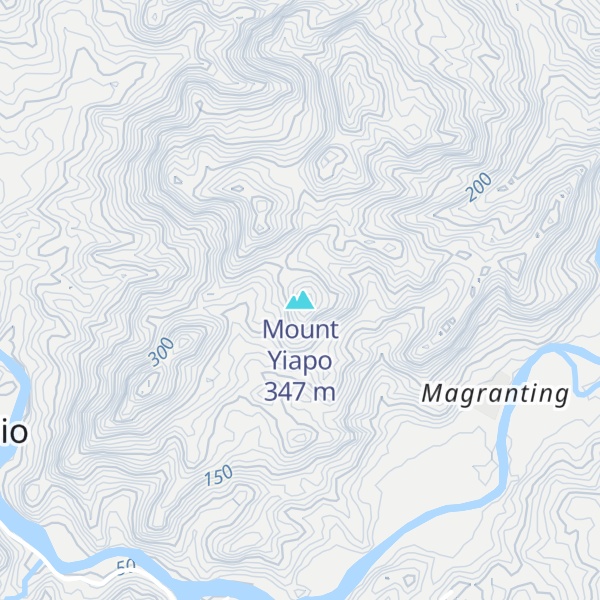 Map of Mount Yiapo