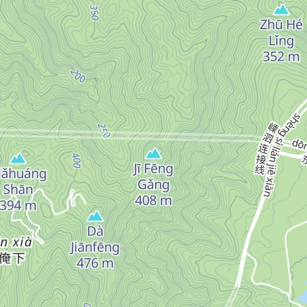 Map of Jī Fēng Gǎng