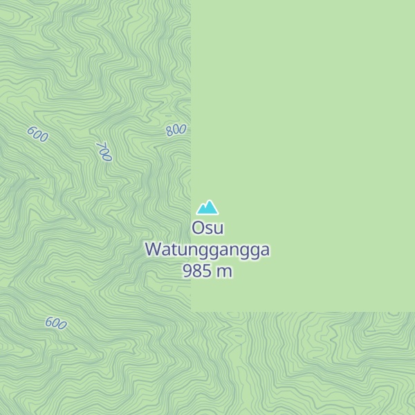 Map of Osu Watunggangga