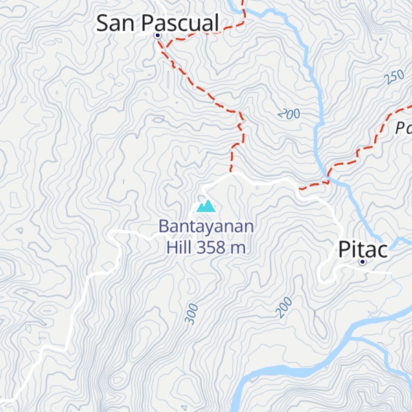 Map of Bantayanan Hill