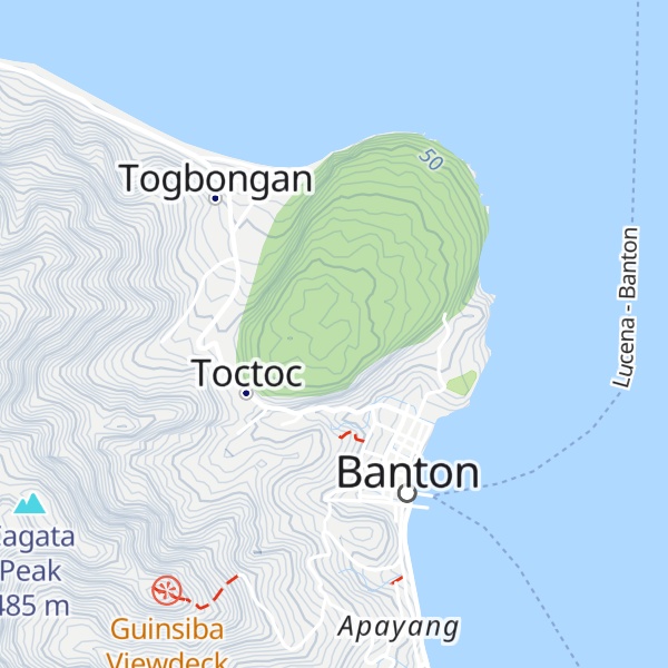 Map of Guyangan Hill
