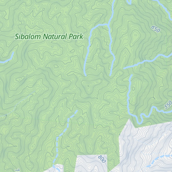 Map of Mount Congcong