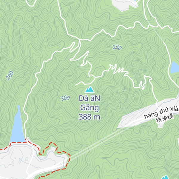 Map of Dà āN Gǎng