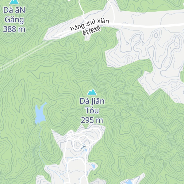Map of Dà Jiān Tóu