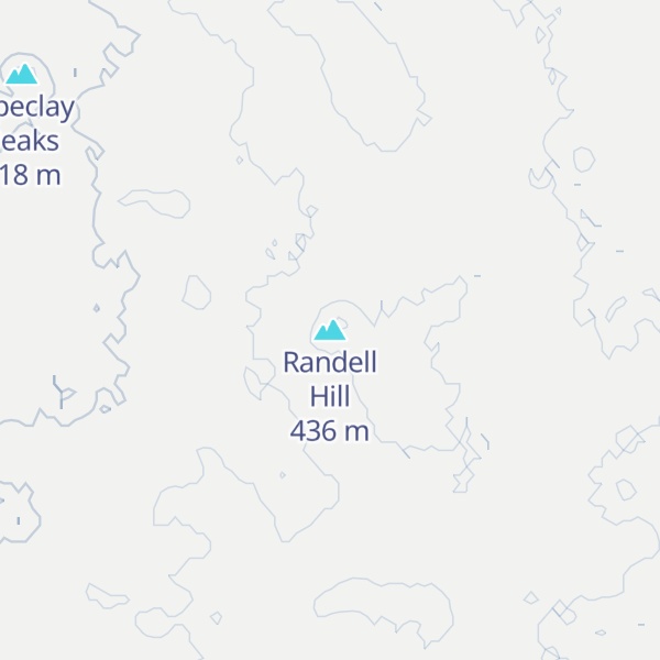 Map of Randell Hill