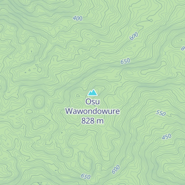Map of Osu Wawondowure