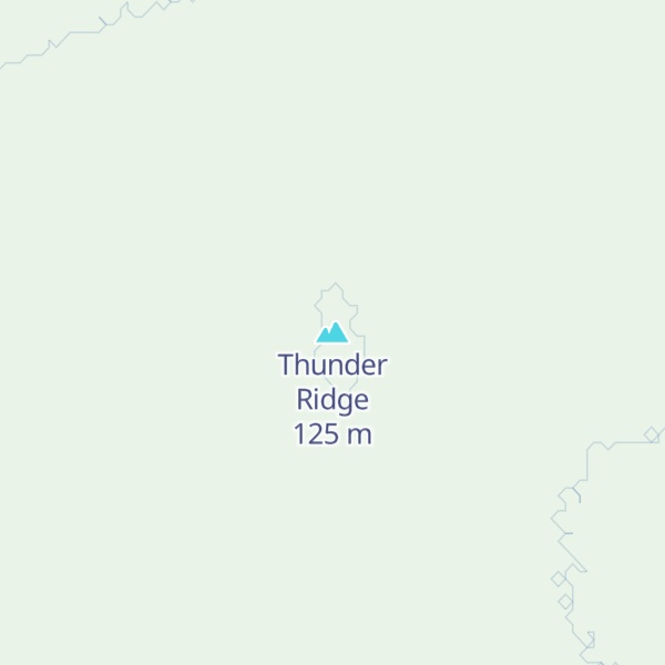 Map of Thunder Ridge