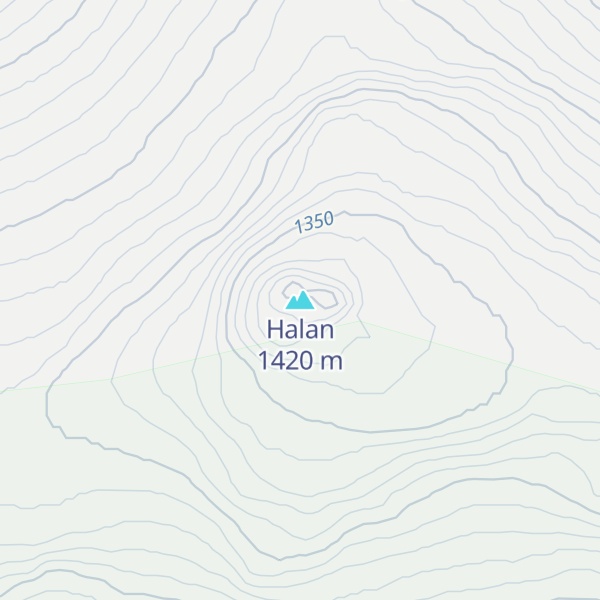Map of Halan